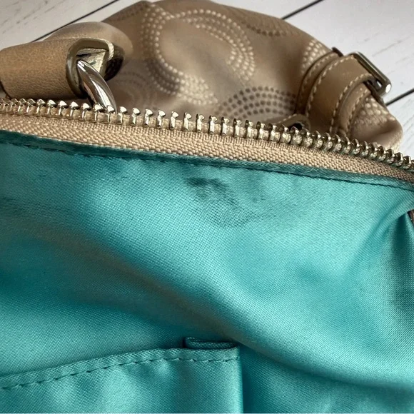 COACH | Madison Dotted Op Art Sophia Satchel (2010) #15935 - Picture 10 of 14